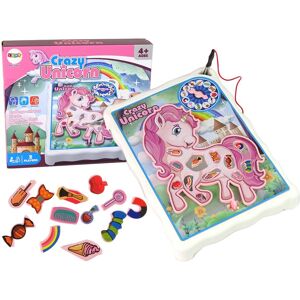 Lean Toys Crazy Unicorn Board Arcade Spil