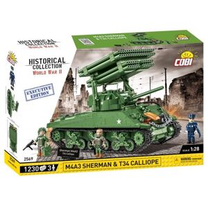 Cobi M4A3 SHERMAN with T34 Calliope Executive Edition