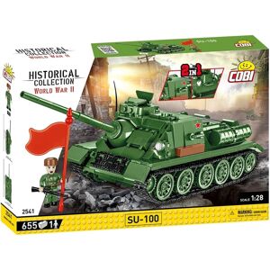 COBI-2541 SU-100 RUSSISK WWII TANK DESTROYER - 655 BYGNINGSDELE