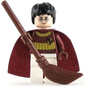 Lego Figurer Harry Potter Quidditch 2010 Vinröd