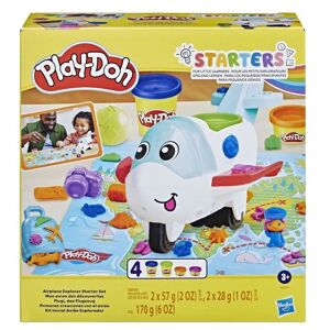 PLAYDOH Play-Doh, Starters My Plane of Discovery-set, förskoleleksaker för flickor och pojkar med flygplan, från 3 år och uppåt