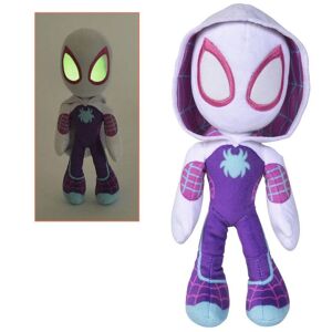 Marvel Spiderman Spidey Ghost-Spider Glow Plys Legetøj Plys Blød plys 25cm