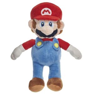 Super Mario Bros Super Mario Plush Stort legetøjsdyr Blødt legetøj 60cm B-Sort krøllet