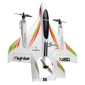 High Discount 2.4g 6ch Wltoys Xk X450 3d/6g Lodret Tagoff Led RC Glider Fast Wings Airplane Model Rtf