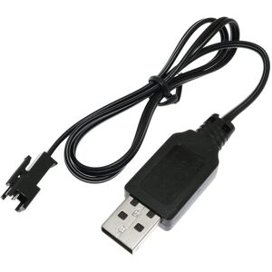 YUNIQUE GREEN-CLEAN-POWER Yunique USB-opladerkabel i 1 stykke SM-2P RC Auto til batterier 6V Ni-MH - tilbehør til fjernstyret legetøj