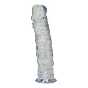 Crystal Clear jelly Dildo med sugekop
