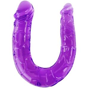 Baile DOUBLE FLEXIBLE DILDO 30CM - LILLA