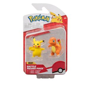 Pokemon Battle Figure 2-Pack  Charmander och Pikachu
