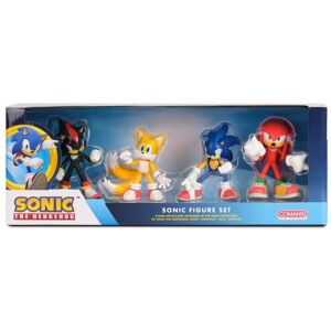 Sonic The Hedgehog Figurer 4-Pack, Comansi