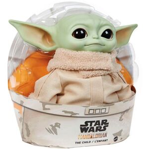 Bamse Baby Yoda Mandalorian Star Wars Mattel 28 cm