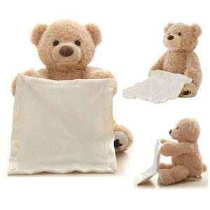 Generic Kigaboo Bamse / Peek-a-boo Bamsebjørn - 30 cm - Talende