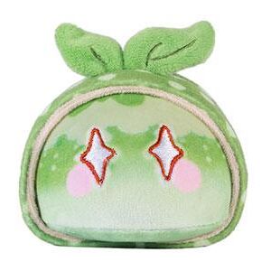 MiHoYo Genshin Impact Slime Sweets Party Series Plush Figure Dendro Slime Matcha Cake Style 7cm