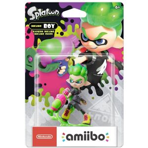 Nintendo Amiibo Figurine - Inkling Boy Neon Green (Splatoon Collection) - Amiibo