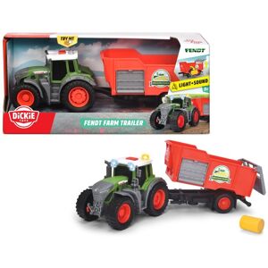 Fendt Traktor med Trailer, Dickie Toys