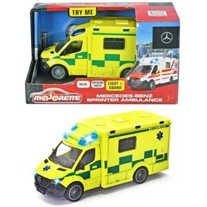 Majorette Mercedes-Benz Ambulance med lyd og lys