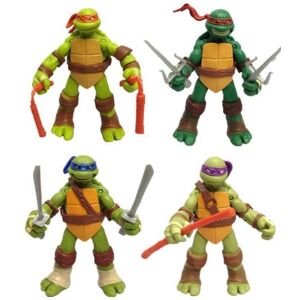 Best Trade 12cm Teenage Mutant Ninja Turtles Figurer- 4 Pack