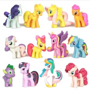 My Little Pony Figurer - 12 Pack