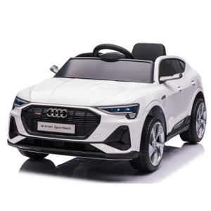 AUDI e-tron White Elbil Licens - 6950722