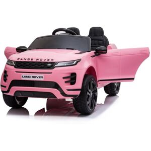 hjemmeudstyr Range Rover Evoque 12v Pink, 4x12v Motorer, Gummi Hjul