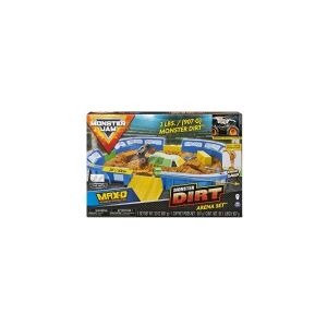 Spin Master Monster Jam MNJ VHP Kinetic Dirt Arena Playset GML, Bil & racing, 3 År, Flerfarvet