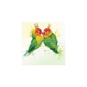 Diamond Dotz 32 x 32 cm - Love Birds