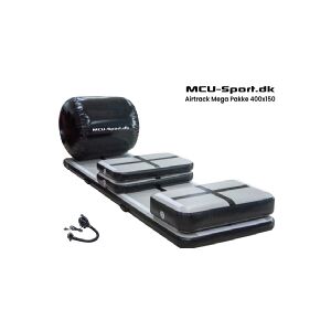 MCU-Sport Airtrack Mega Startpakke 400 x 150 x 20 cm