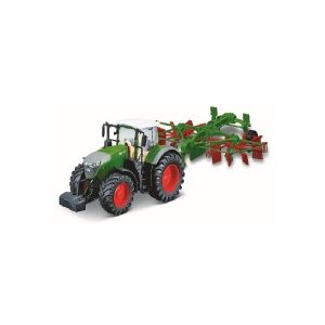 TOYMAX Traktor med svirvelrive Fendt 1050 Vario 10cm grøn