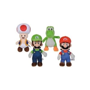 Simba Mascot plush Super Mario - 4 types assorted
