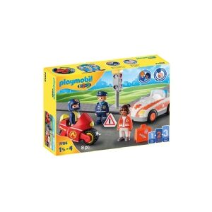 Playmobil 1.2.3 71156, Bil og by, 1,5 År, Flerfarvet