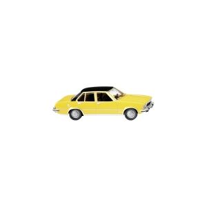 Wiking 0796 05 H0 Personbil model Opel Commodore B, trafikgul