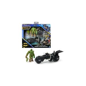 Batman Batcycle with 10 cm Figures