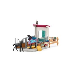 Schleich Horse Box with Mare and Foal