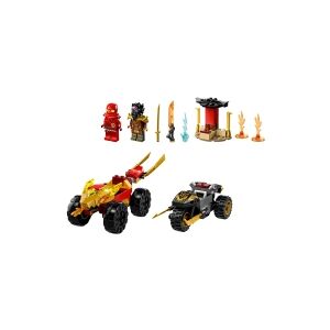 LEGO Ninjago Dragons Rising 71789 - Kai and Ras's Car and Bike Battle