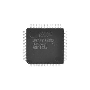 NXP Semiconductors Embedded-mikrocontroller LQFP-80 32-Bit 100 MHz Antal I/O 52 Tray