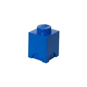 Room Copenhagen LEGO Storage Brick 1 - Opbevaringsboks - lysende blå