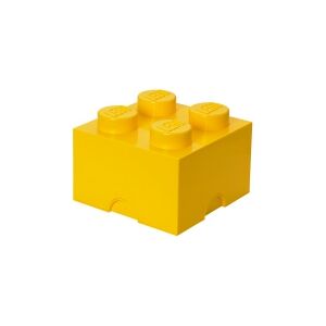 Room Copenhagen LEGO Storage Brick 4 - Opbevaringsboks - klargul