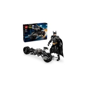 LEGO Super Heroes DC 76273 Byg selv-figur af Batman™ og Batpod-motorcyklen