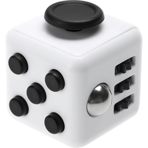 Fidget Cube - Sort/hvid