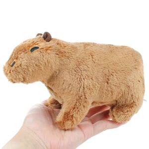 Fluffy Capybara Plys Legetøj Kawaii Simulering Udstoppede Dyr Børn