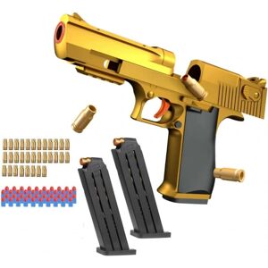 brand Soft Bullet Toy Foam Blasters Guns Pistol med Foam Pellet Shell Ejecting Gun