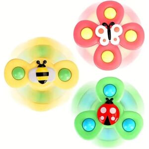 Best Trade 3stk Baby Sucker Spinning Top Legetøj fidget spinner baby Spinne