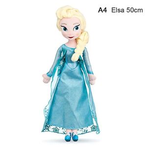 1 stk Elsa Snow Princess Fyldt plys - 50cm