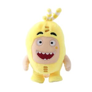 Oddbods Plys 18 cm tegneserie blødt spil Dukke Action Figur Gave Børnelegetøj Hot Yellow