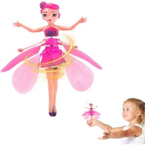 Magic Flying Fairy Princess Doll, Flying Fairy Doll Legetøj til piger, Sky Dancers Flying Dolls Flying Legetøj