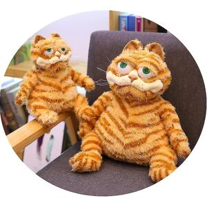 30 cm Ugly Cute Fat Cat Garfield Cat Plys Legetøj Funny Expression Cat Girl Fødselsdagsgave