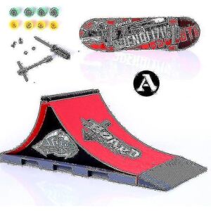 Finger Skateboard Skateboard Park Ramp Parts Deck Børnesportsspil Type A