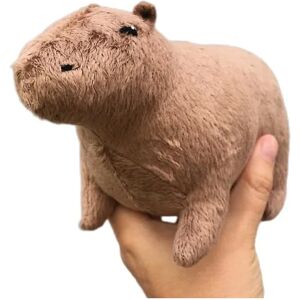 Simulering Capybara Plys Legetøj Sød Capybara Fyldedyr Dukke Fødselsdagsgave Shytmv One Size