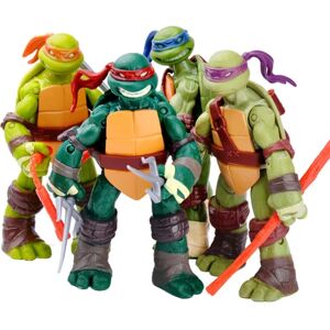 4 stk Teenage Mutant Ninja Turtles Actionfigurer Legetøj Børn Fødselsdagsgaver Samlerobjekter Dekorationer