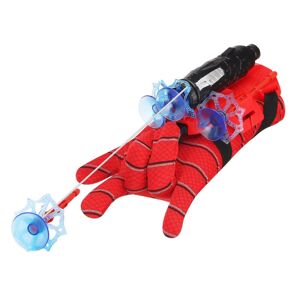 Spider Web Shooters Legetøj Til Børn Fans Hero Launcher Wrist Legetøj Sæt Sticky Wall Blød Bombfunny Pædagogisk legetøj til børn 21 Suction Cup Bomb