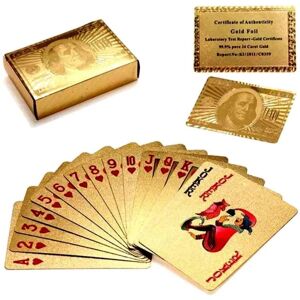 Spillekort / Deck of Cards - Guld gold